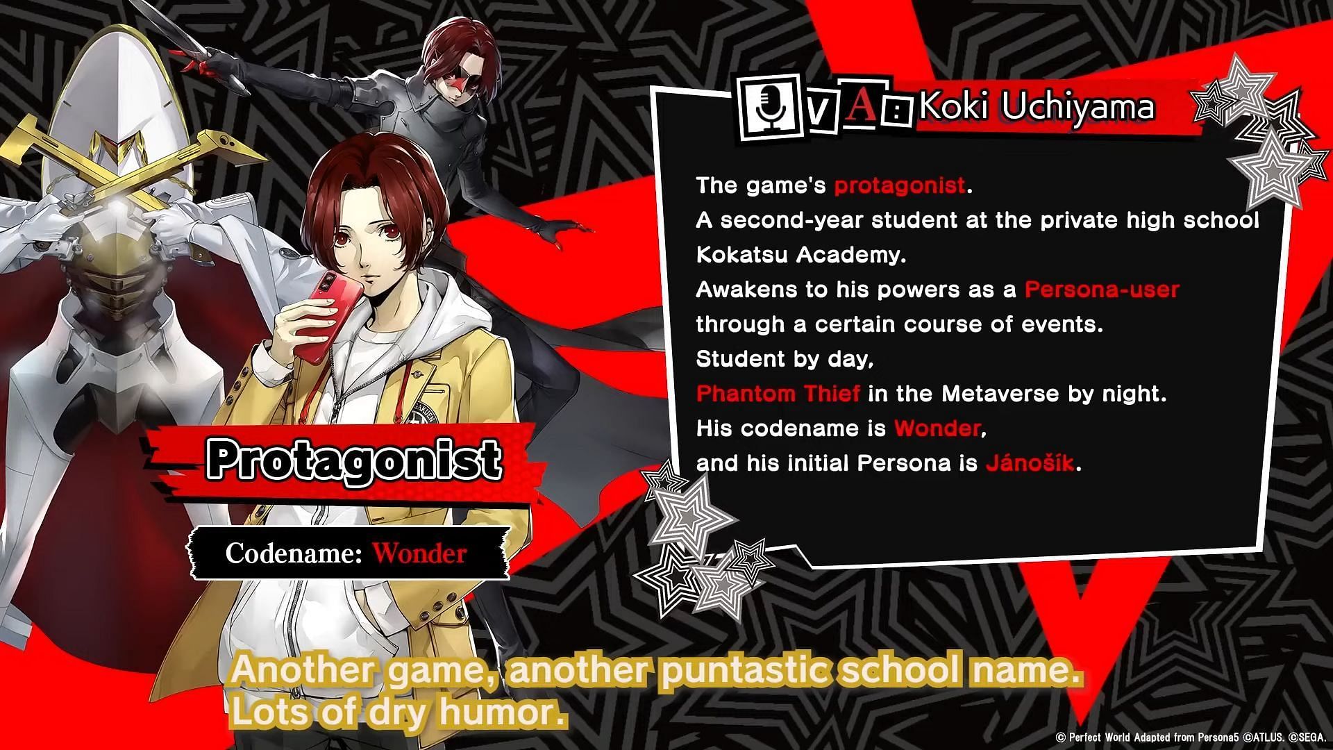 The Phantom X protagonist (Image via ATLUS)